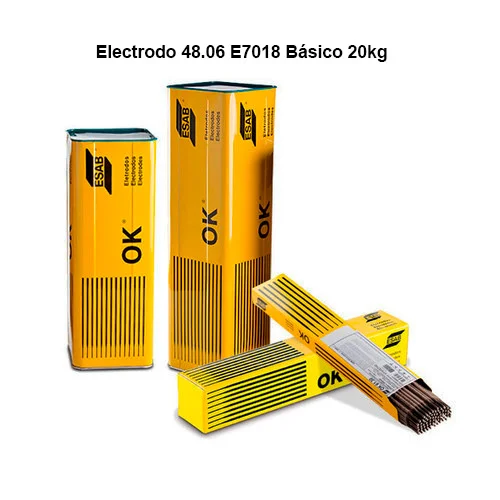 Electrodo 48.06 E7018 Básico 3,25mm x 350mm 20kg.