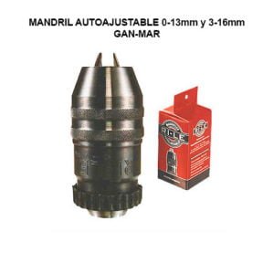 Mandril Autoajustable 0-13mm y 3-16mm