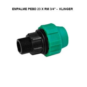 EMPALME PEBD 23 X RM 3/4"