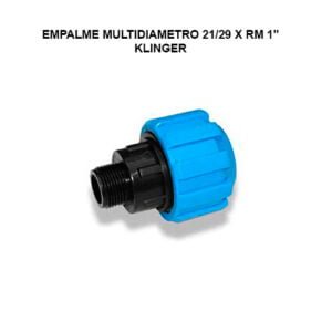 Empalme multidiametro 21/29 X RM 1"