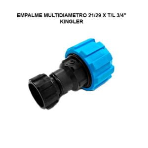 Empalme multidiametro 21/29 X T/L 3/4"