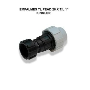 EMPALMES TL PEAD 20 X T/L 1"