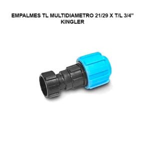 Empalme multidiametro 21/29 X T/L 3/4"