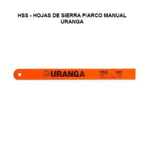 Hojas de Sierra HSS Para arco manual