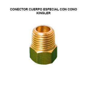 Conector cuerpo especial con cono