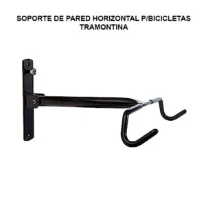 Soporte de pared horizontal para bicicletas