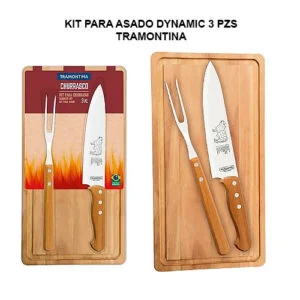 Kit P/Asado Dynamic Tramontina 3 Piezas