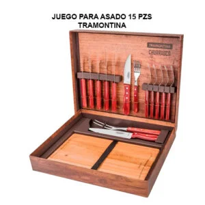 Juego Para Asado 15 Piezas Tramontina