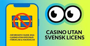 Casino Utan Svensk Licens - Topplista och Fördelar med 10 Euro Insättning